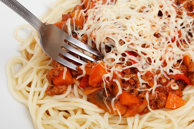 Хорошее блюдо из спагетти на скорую руку