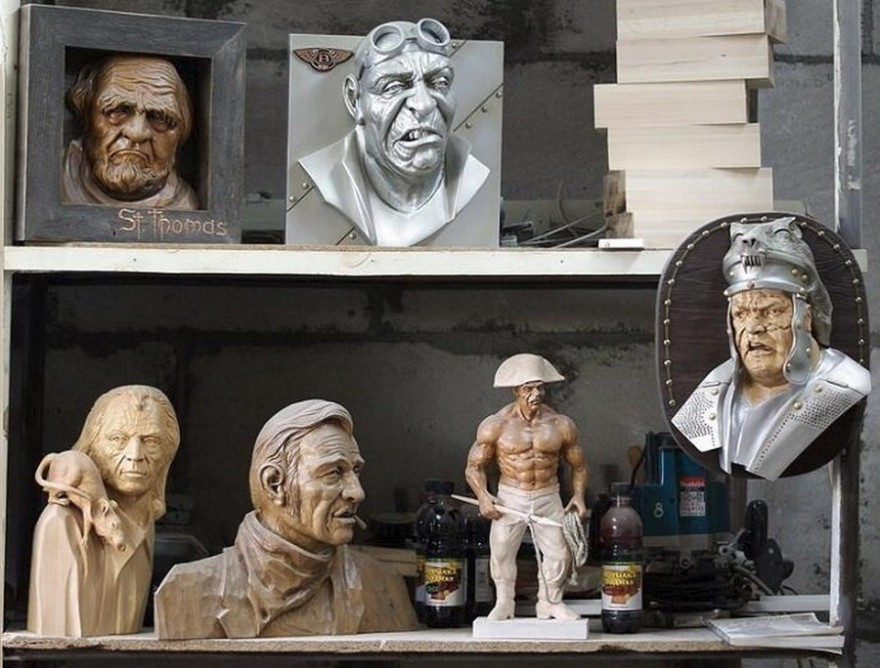 Скульптор-самоучка из Минска и его интересные работы