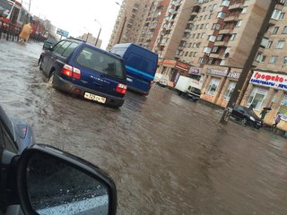 Сюрпризы погоды в Санкт - Петербурге.