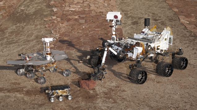 В NASA сконструировали робота для строительства сооружений на других планетах