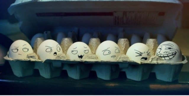 Яйца не проходят.