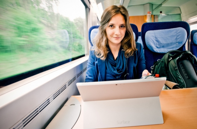 Студентка с Германии переехала жить в поезд