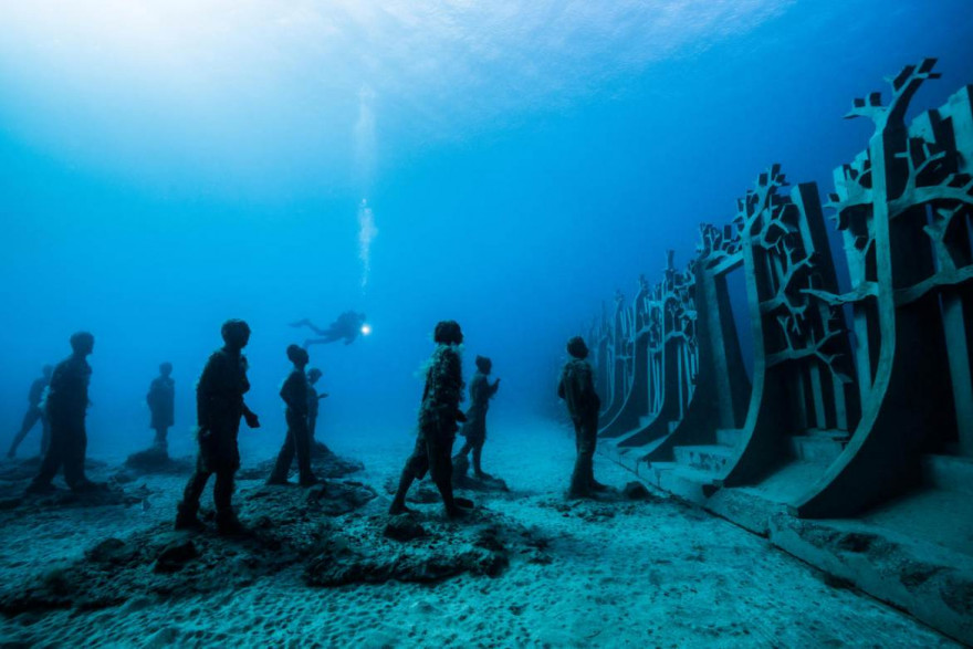 Подводный музей Муза в Канкуне